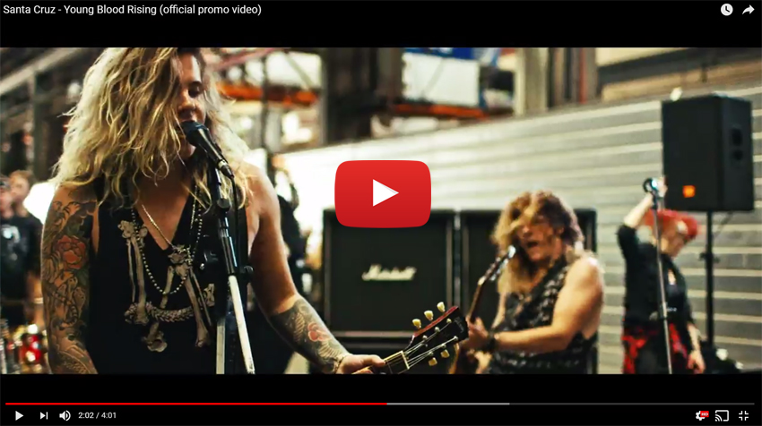 Young Blood Rising Video-Standbild